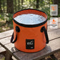 🎉 2026 Sale — Over 28600 Sold!💞 Portable Folding Outdoor Bucket‑Space‑Saving