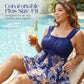 🏖️ 2026 Sale — Over 28500 Sold!✨Skirted Tankini Set – Tummy Control Plus Size Fit 💙