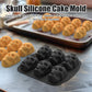 🎉 2026 Sale — Over 26800 Sold!💀 Skull Silicone Cake Mold – Creative 🧁