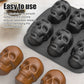 🎉 2026 Sale — Over 26800 Sold!💀 Skull Silicone Cake Mold – Creative 🧁