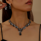 🎉 2026 Sale — Over 27,300 Sold!💞 Sparkling Teardrop Pendant Jewelry Set – Elegant ✨