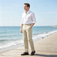 🎉 2026 Sale — Over 28,400 Sold!💞 Men's Slim-Fit Casual Pants with Elastic Waist – Comfortable 👖