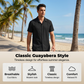 🎉 2026 Sale — Over 30,600 Sold!💞 Men's Short Sleeve Cuban Guayabera Shirt – Breathable 👔