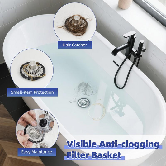 🎉 2026 Sale — Over 26,700 Sold!🚰Stainless Steel Kitchen Sink Strainer ✨