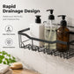 🎉 2026 Sale — Over 35,400 Sold!💞 Drill-Free Bathroom Shelf Set – Rustproof 🛁