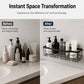 🎉 2026 Sale — Over 35,400 Sold!💞 Drill-Free Bathroom Shelf Set – Rustproof 🛁