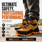 🎉 2026 Sale — Over 27900 Sold!💞 Steel Toe Puncture‑Resistant Safety Shoes‑Protective 🥾