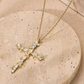 🎉 2026 Sale — Over 23100 Sold!💞 Radiant Cross Necklace‑Twisted Chain ✨