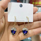 🎉 2026 Sale — Over 19000 Sold!💞 Rosebud C‑Shaped Hoop Earrings‑Sparkling 🌹