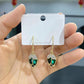 🎉 2026 Sale — Over 19000 Sold!💞 Rosebud C‑Shaped Hoop Earrings‑Sparkling 🌹