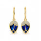 🎉 2026 Sale — Over 19000 Sold!💞 Rosebud C‑Shaped Hoop Earrings‑Sparkling 🌹