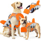 🎉 2026 Sale — Over 22100 Sold!💞 Dog Life Jacket‑Removable Front Float 🐕