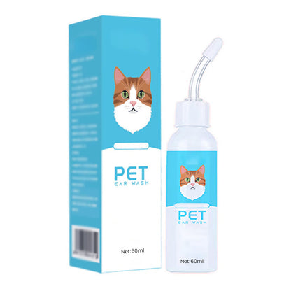 🎉 2026 Sale — Over 22800 Sold!💞 Gentle Pet Ear Cleaner Solution‑Soothing 🐶