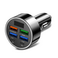 🎉 2026 Sale — Over 44,100 Sold!🔋 6‑In‑1 Car Fast Phone Charger with Voltage Display