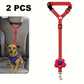🎉 2026 Sale — Over 26400 Sold!💞 2‑in‑1 Dog Car Seat Belt & Walking Leash‑Headrest Mount 🐕