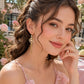 🎉 2026 Sale — Over 29,000 Sold! 💖 Heart‑Shaped Zircon Tassel Dangle Earrings ✨