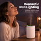 📢📢50% OFF !! ⏰Mini USB Air Humidifier with Colorful Light for Bedroom and Car