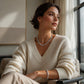 🌙 2026 Sale — Over 27,100 Sold!✨ Elegant Silver‑Tone Braided Wheat Chain Necklace 🤍