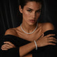 🌙 2026 Sale — Over 27,100 Sold!✨ Elegant Silver‑Tone Braided Wheat Chain Necklace 🤍
