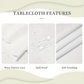 🎉 2026 Sale — Over 25,400 Sold!🌸 Embossed Floral Waterproof Tablecloth ✨