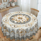 🎉 2026 Sale — Over 25,400 Sold!🌸 Embossed Floral Waterproof Tablecloth ✨