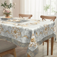 🎉 2026 Sale — Over 25,400 Sold!🌸 Embossed Floral Waterproof Tablecloth ✨
