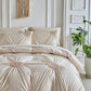 🎉 2026 Sale — Over 23,600 Sold!🎯 Elegant Pinch Pleat Duvet Cover Set – Soft 🛏️