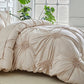 🎉 2026 Sale — Over 23,600 Sold!🎯 Elegant Pinch Pleat Duvet Cover Set – Soft 🛏️