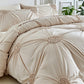 🎉 2026 Sale — Over 23,600 Sold!🎯 Elegant Pinch Pleat Duvet Cover Set – Soft 🛏️