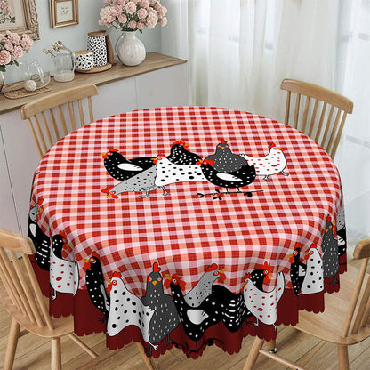 🎉 2026 Sale — Over 21,900 Sold!🐓 Farmhouse Rooster Tablecloth – Rustic ❤️