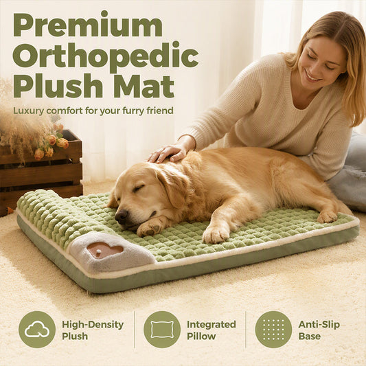 🎉 2026 Sale — Over 26,800 Sold!🐾 Premium Plush Pet Sleeping Mat – Orthopedic 🛌