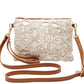Versatile Floral Crossbody Bag