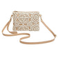 Versatile Floral Crossbody Bag