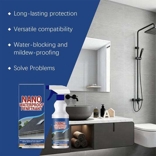 🎉 2026 Sale — Over 24,300 Sold!🏠 Waterproof Sealing Spray for Roofs & Walls – Nano Penetrating ✨