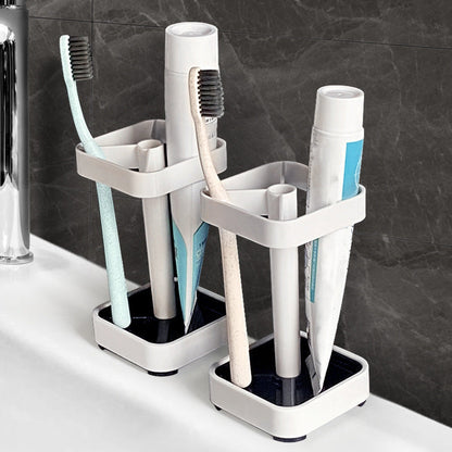 📢 LIMITED TIME 55% OFF + BUY 1 GET 1 FREE! ⏰ Dustproof Toothbrush Organizer – Covered Cup Storage, Easy Drain Base & Compact Design ✨