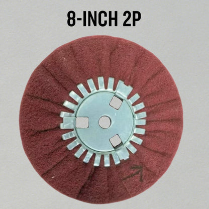🎉 2026 Sale — Over 17,000 Sold!🟤 8"/10" Non‑Woven Airway Buffing Wheel‑Matte Surface Polishing Disc ✨