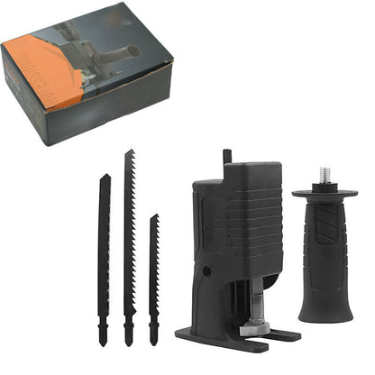 🎉 2026 Sale — Over 20,000 Sold!⚙️ Quick‑Change Reciprocating Saw Kit‑Drill Attachment Cutting Tool 🛠️