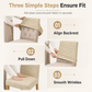 🪑 LIMITED-TIME 50% OFF! ✨ Universal Stretch Plaid Chair Cover – Protective, Easy Fit 🧺