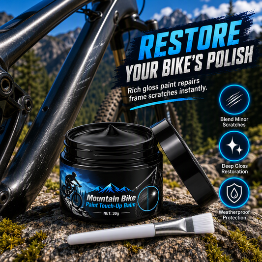 🚲 Buy 1 Get 1 Free! 🖌️ Bicycle Frame Paint Touch-Up Paste with Brush – Hide Scratches, Easy Apply, Surface Protect ✨