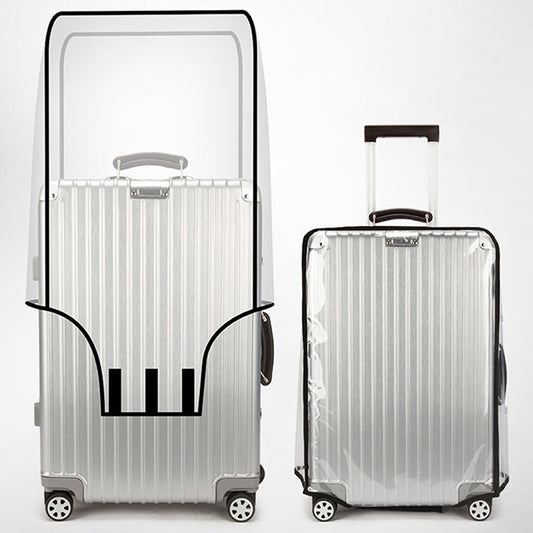 🧳 LIMITED-TIME 50% OFF! 💧 Waterproof Luggage Cover – Transparent, Scratch-proof, Reusable ✨