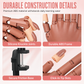 Professional 15 Piece Nail Art Practice Hand and Tool Kit for Training and Salon