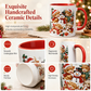 🎅Christmas Gift Sale 50% OFF! ✨Festive Christmas Highland Cow and Snowman Ceramic Mug