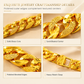 🤵 LIMITED-TIME 50% OFF! 👑 Sand-Gold Curb Link Bracelet – Solid Build, Watch Clasp, Luxury Look ✨