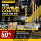 🥳2026 HOT SALE🥳💞Over 50K Sold!🛠️ 99-Piece Titanium Coated HSS Drill Bit Set | 1.5–10mm Complete Sizing ✨